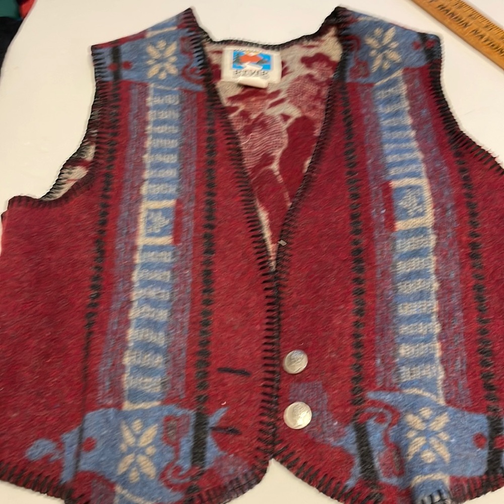 Wooded River vest sz s